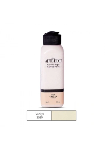 ARTDECO AKRİLİK BOYA 140 ML VANİLYA 070R-3039