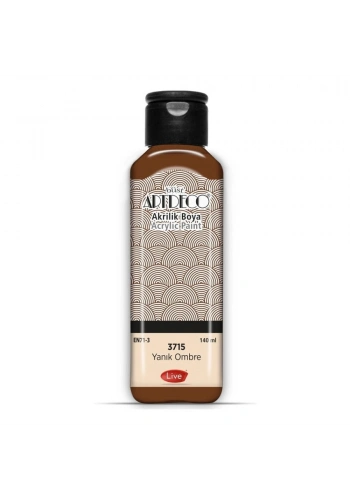 Artdeco Akrilik Boya 140 ML Yanık Ombre 3715