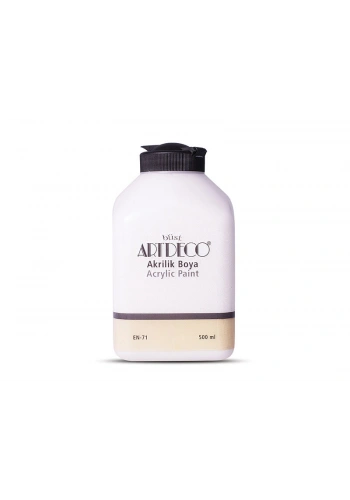 Artdeco Akrilik Boya 500 ml. 3008 KOTON BEYAZ