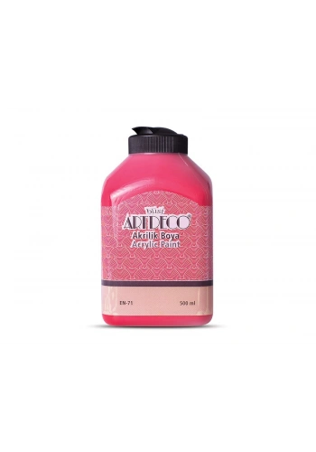 Artdeco Akrilik Boya 500 ml. 3015 ATEŞ KIRMIZI