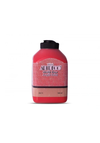 Artdeco Akrilik Boya 500 ml. 3043 DOMATES KIRMIZI