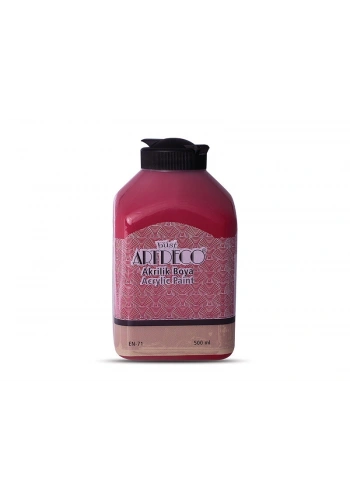 Artdeco Akrilik Boya 500 ml. 3019 KADİFE KIRMIZI