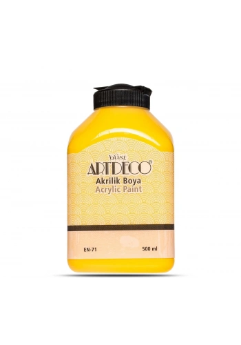 Artdeco Akrilik Boya 500 ml. 3602 KOYU SARI