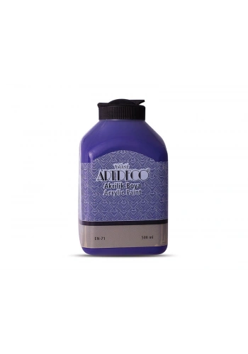 Artdeco Akrilik Boya 500 ml. 3048 KOYU MOR