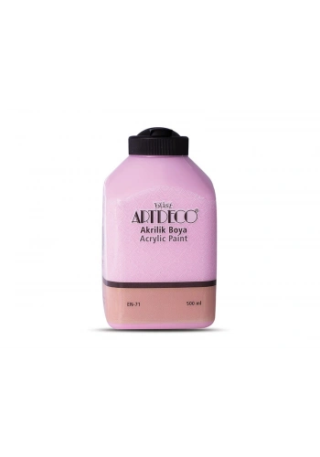 Artdeco Akrilik Boya 500 ml. 3018 ŞAKAYIK PEMBE