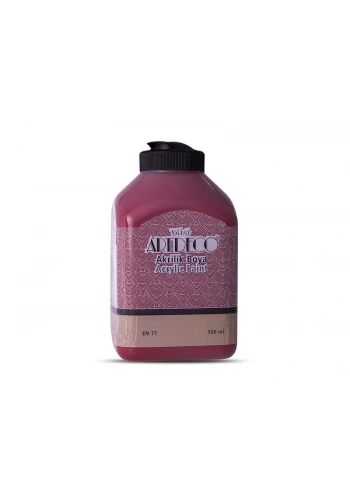 Artdeco Akrilik Boya 500 ml. 3643 BORDO