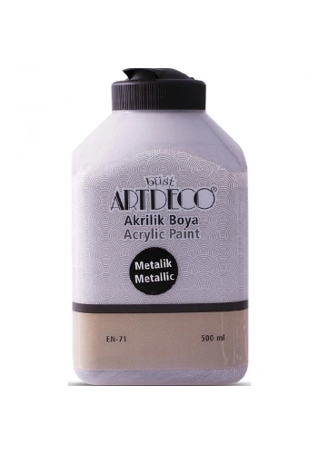 Artdeco Akrilik Boya 500 ML Gümüş Y-070L-3722