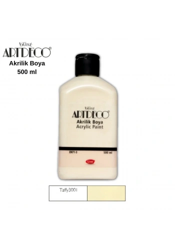 Artdeco Akrilik Boya 500ml 3001 Taffy