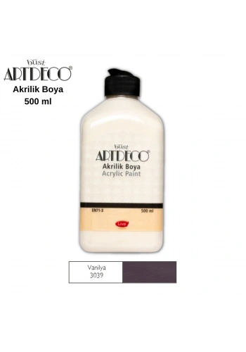 Artdeco Akrilik Boya 500ml 3039 Vanilya