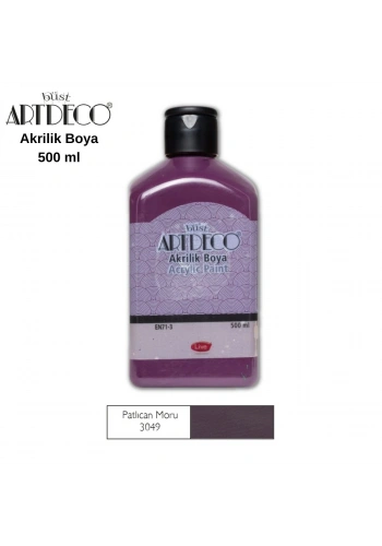 Artdeco Akrilik Boya 500ml 3049 Patlıcan Moru