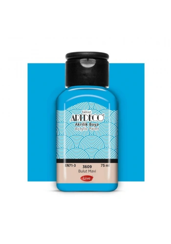 Artdeco Akrilik Boya 75 ML Bulut Mavi 3609