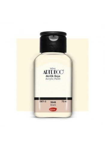 Artdeco Akrilik Boya 75 ML Krem 3646