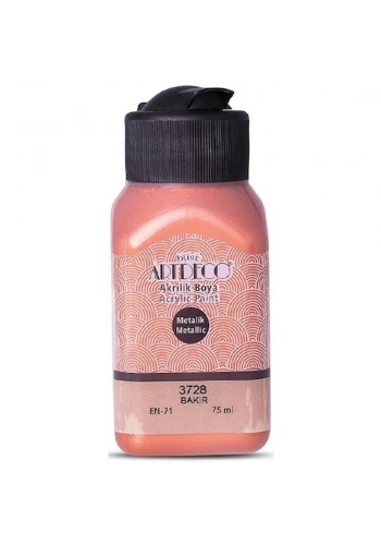 Artdeco Akrilik Boya 75 ML Metalik Bakır 3728