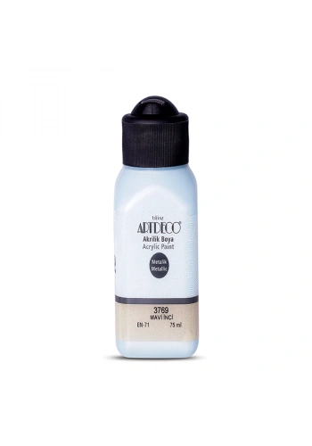 Artdeco Akrilik Boya Metalik 75 ML Mavi İnci 3769