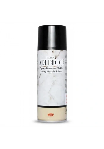 Artdeco Akrilik Sprey Mermer Efekti 200 ml. Siyah 790