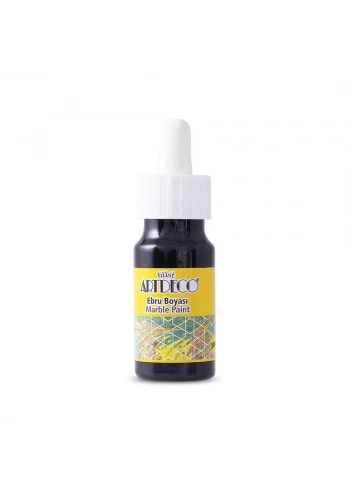 Artdeco Hazır Ebru Boyası 30ml 18 Siyah