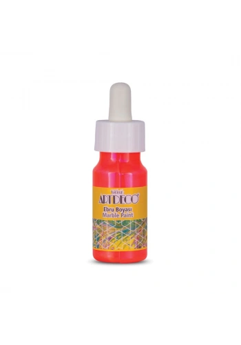 Artdeco Hazır Ebru Boyası 30ml 92 Neon Turuncu