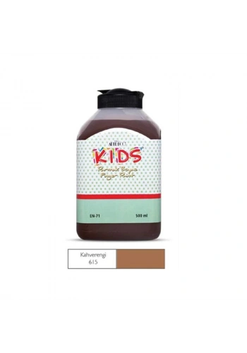 ARTDECO KIDS PARMAK BOYASI 118L-615 KAHVE 500 ml.