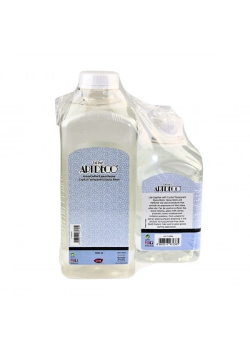 Artdeco Kristal Şeffaf Epoksi Reçine 1000ml ve Sertleştirici 500ml
