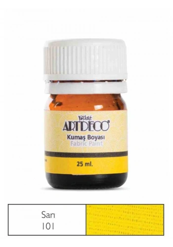 Artdeco Kumaş Boyası 25ml 10 A-101 Sarı Yellow
