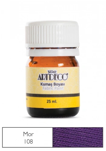 Artdeco Kumaş Boyası 25ml 10 A-108 Mor Violet