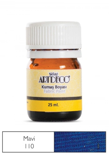 Artdeco Kumaş Boyası 25ml 10 A-110 Mavi Blue