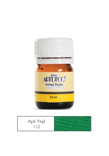 Artdeco Kumaş Boyası 25ml 10 A-112 Açık Yeşil L.Green