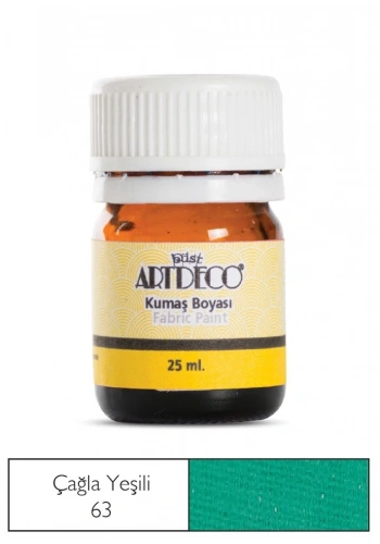 Artdeco Kumaş Boyası 25ml 10 A-63 Çağla Yeşili Aster Green