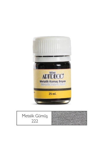 Artdeco Kumaş Boyası 25ml 11 A-222 Gümüş Silver