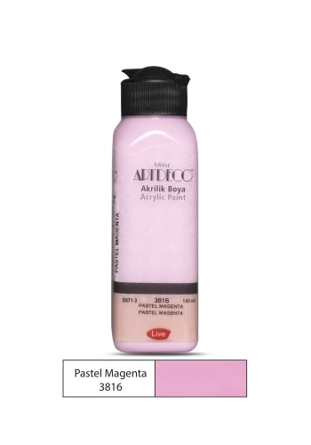 Artdeco Pastel Akrilik Boya 140ml P. Magenta 3816