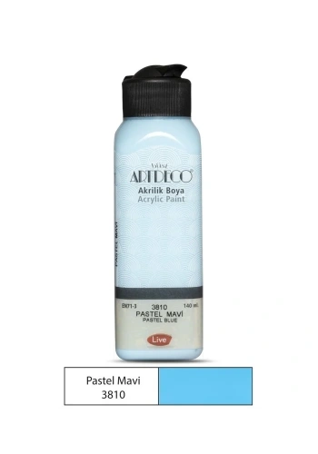 Artdeco Pastel Akrilik Boya 140ml P. Mavi 3810