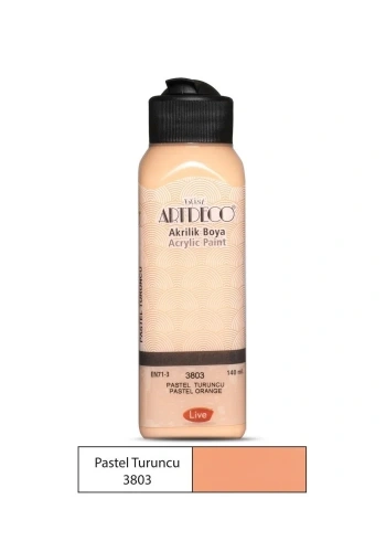 Artdeco Pastel Akrilik Boya 140ml P. Turuncu 3803