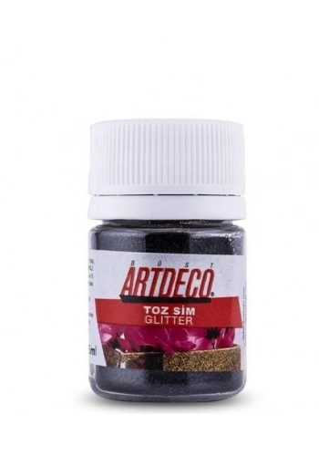Artdeco Toz Sim (Glitter) 25 ml. 318 Siyah