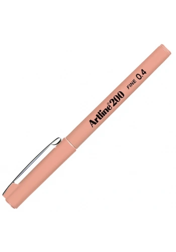 Artline 200 Fineliner 0.4 mm. İnce Uçlu Yazı ve Çizim Kalemi KAYISI