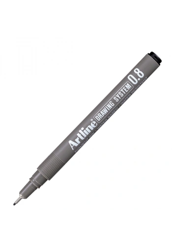 Artline Çizim Kalemi 0.8 MM Siyah EK238