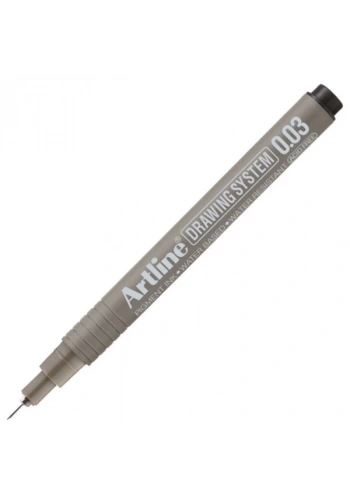 Artline Çizim Kalemi Drawing System 0.03 MM Uç Siyah EK-2303N