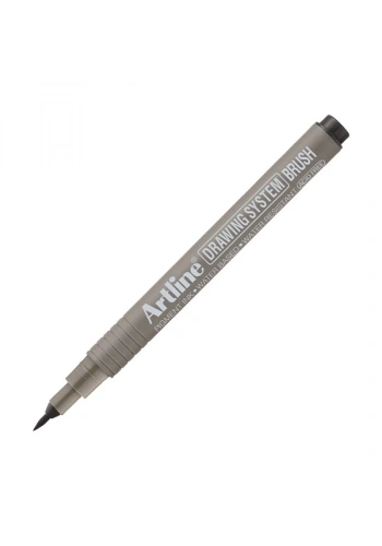 Artline Çizim Kalemi Drawing System Fırça Uç Siyah EK-23FN