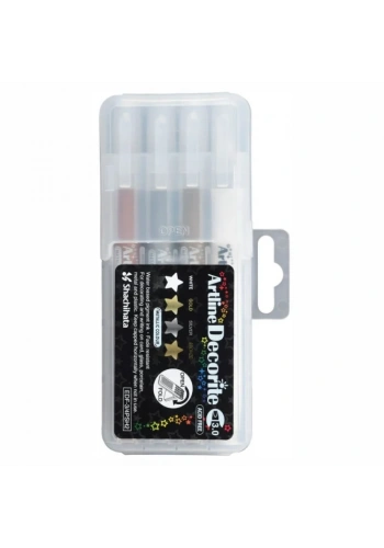 Artline Decorite Marker Kalem Düz Kesik Uç 3.0 4lü Set 4PSH2
