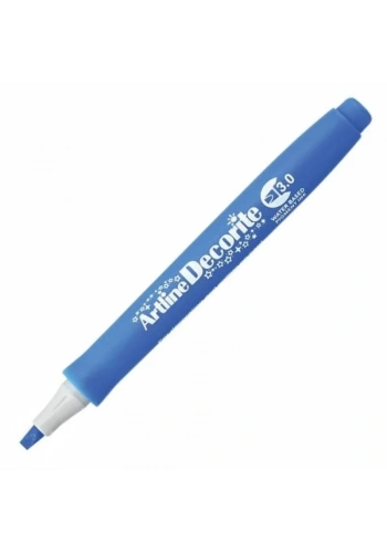 Artline Decorite Marker Kalem Düz Kesik Uç 3.0 Blue