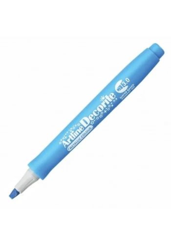 Artline Decorite Marker Kalem Düz Kesik Uç 3.0 Metallic Blue