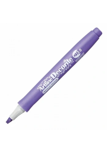 Artline Decorite Marker Kalem Düz Kesik Uç 3.0 Metallic Purple