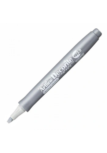 Artline Decorite Marker Kalem Düz Kesik Uç 3.0 Silver