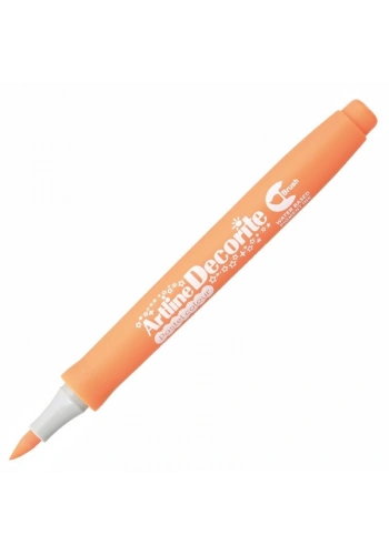 Artline Decorite Marker Kalem Fırça Uçlu Pastel Orange