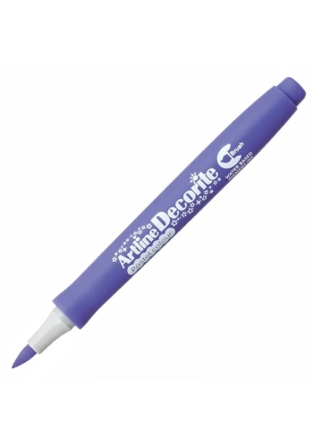 Artline Decorite Marker Kalem Fırça Uçlu Pastel Purple