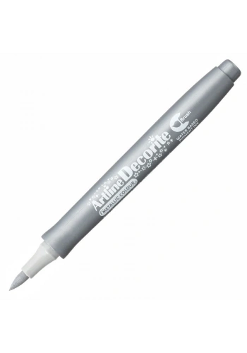 Artline Decorite Marker Kalem Fırça Uçlu Silver