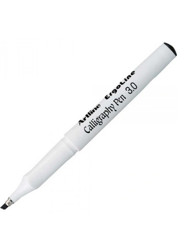 Artline Ergoline Arabic Yan Kesik Kaligrafi Kalemi 3.0 mm. Siyah