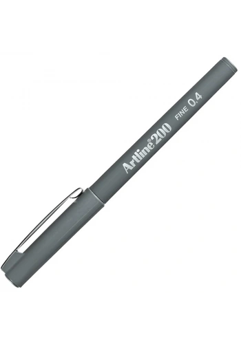 Artline Fineliner 0.4 MM Gri EK-200N