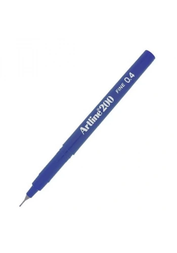 Artline Fineliner 0.4 MM Koyu Royal Mavi EK-200N