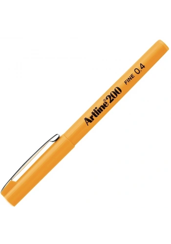 Artline Fineliner 0.4 MM Sarı EK-200