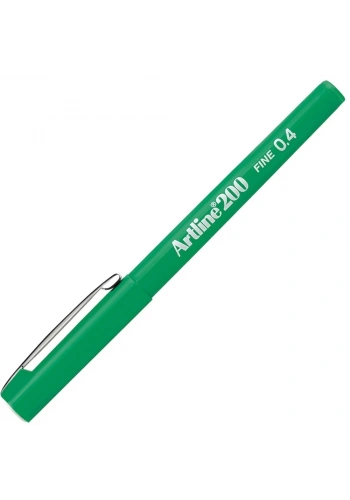 Artline Fineliner 0.4 MM Yeşil EK-200N